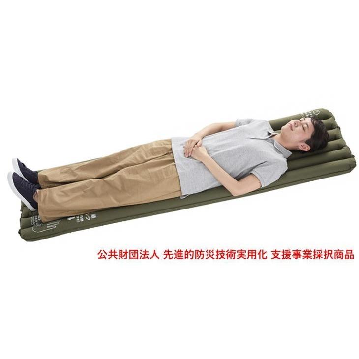 イガラシの折りたたみ簡易ベッドと ポンプインエアーマットのセット