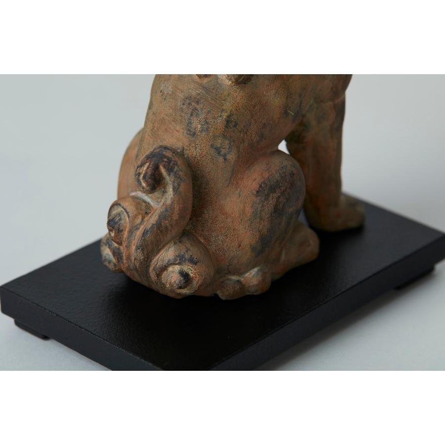 【限定200体】イスム 狛犬 tanacocoro 掌 wood 木彫 仏像 人形 フィギュア ミニチュア MORITAの画像