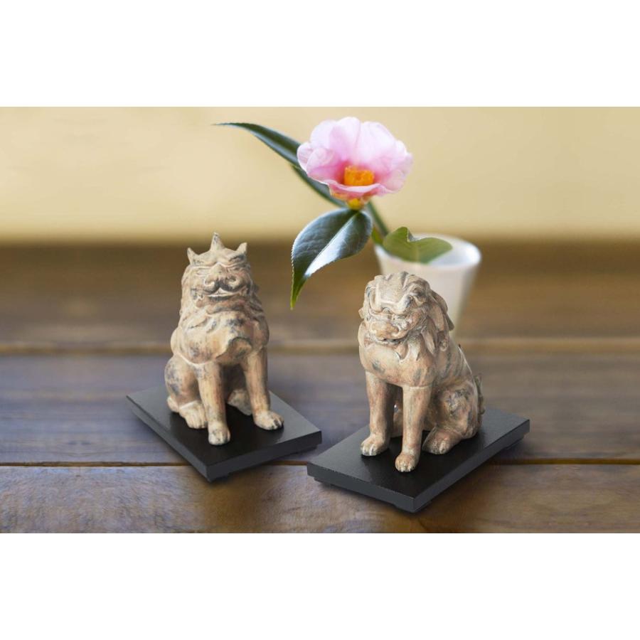 【限定200体】イスム 狛犬 tanacocoro 掌 wood 木彫 仏像 人形 フィギュア ミニチュア MORITAの画像