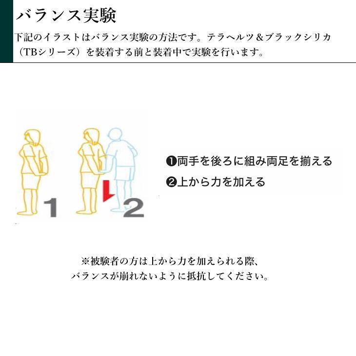 テラヘルツ＆ブラックシリカ ネックレス MTB117（43cm・6mm）TB