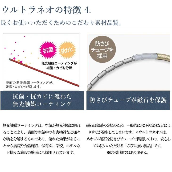 チャーム付き ウルトラネオ 磁気ネックレス 60cm ULTRA NEO メンズ