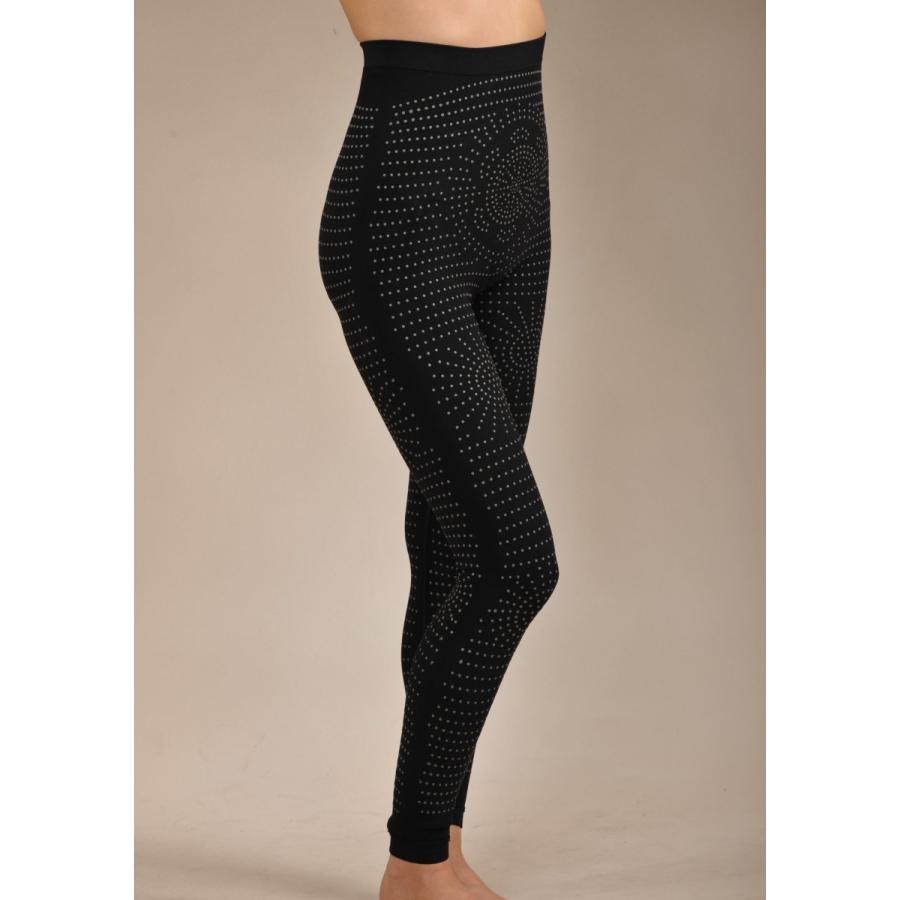 V-care スパイダーフィット スパッツ ブラック（黒） トルマリン