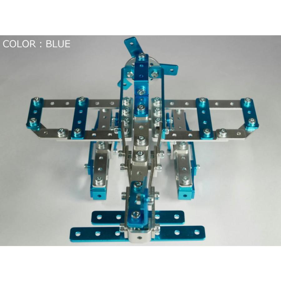 ザオーブロック プロペラ機 Z-001 フロートタイプ アルミ 子供 おもちゃ 飛行機 金属 組み立て式 日本製_11