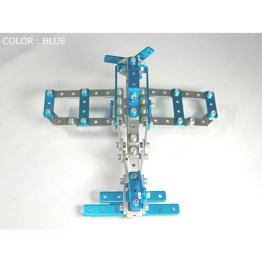 ザオーブロック プロペラ機 Z-001 ノーマルタイプ アルミ 子供 おもちゃ 飛行機 金属 組み立て式 日本製_8