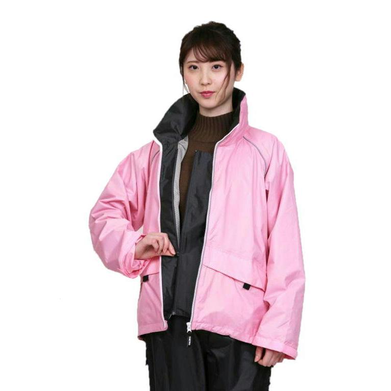 新品未使用　VIVIA HEART ピンク レインウェア サイズ42 トキワ 雨先案内人 ハローキティ レインジャケット ピンク コラボ 防水