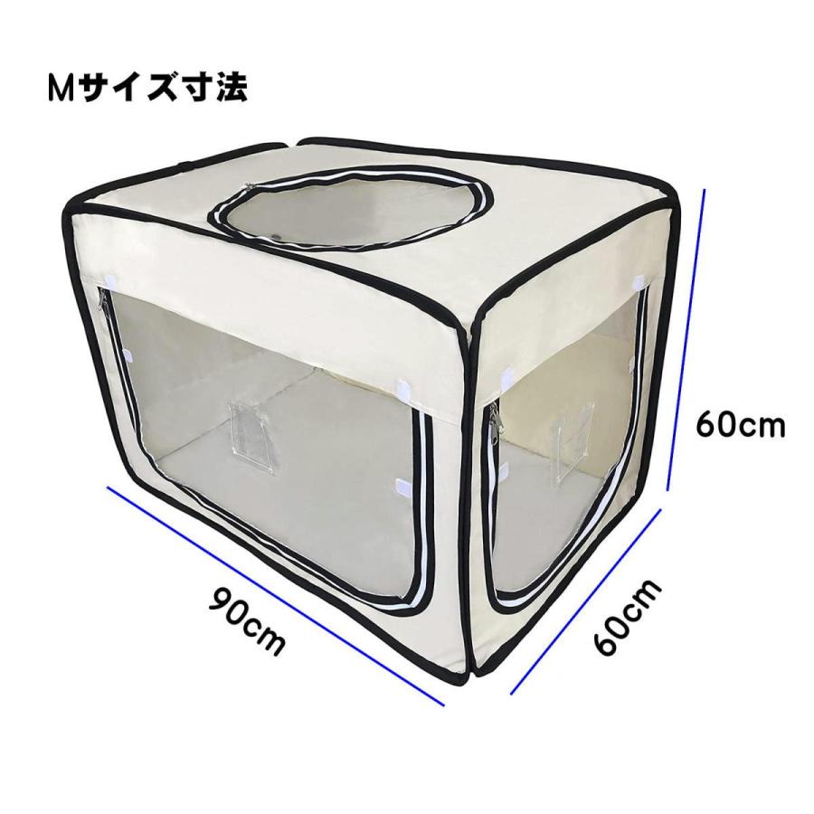 ペットオキシホテル スクエア Mサイズ 60×90×60cm 犬・猫用　酸素室 ペット用酸素室 ペットオキシホテル スクエア Mサイズ 60×90×60cm 小