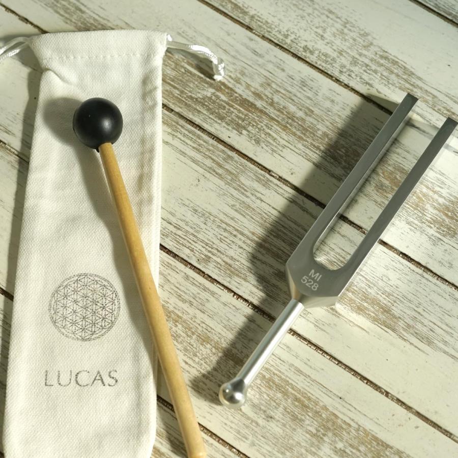 LUCAS 浄化 ヒーリング浄化チューナー 528Hz 音叉 ルカス_3