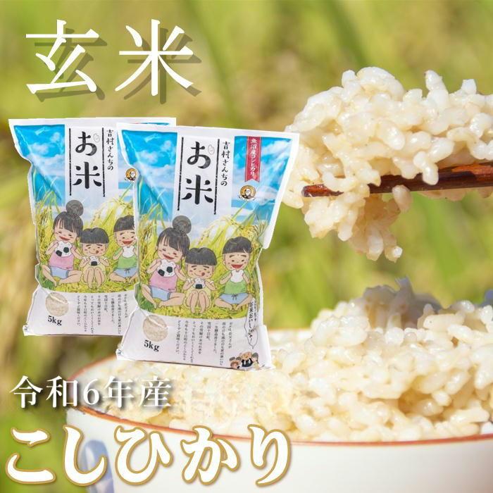 令和7年産 新米 魚沼産コシヒカリ 従来品種 玄米5キロ×2 合計10キロ 米