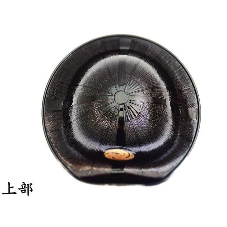 陣笠 左藤三つ巴 大人用 約31cm JIN-1 長谷川平蔵 家紋 時代劇 舞台