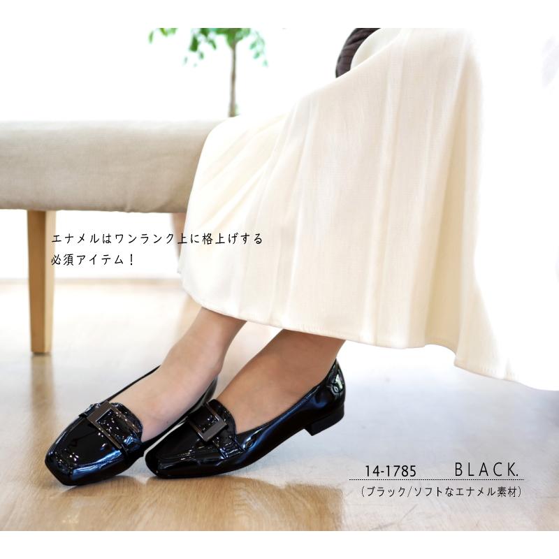 フラットシューズ きれいめ 歩きやすい パンプス レディース AC