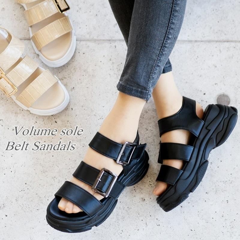 スポーツサンダル レディース 厚底 フラットソール スポーティー ベルクロ ベルト 金具 クロコ柄 美脚 脚長 かわいい カジュアル アウトドア イベント 夏 3e 16 7487 レディース シューズ アンテロープ 通販 Yahoo ショッピング