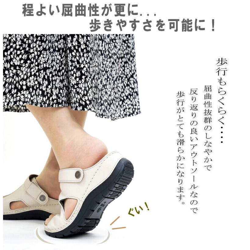 Pansy パンジー サンダル レディース 2way つっかけ バックバンド 軽い