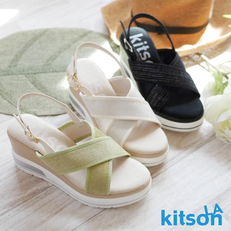 サンダル 厚底 レディース バックストラップ kitson キットソン 3E
