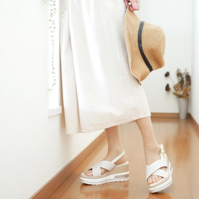 サンダル 厚底 レディース バックストラップ kitson キットソン 3E 