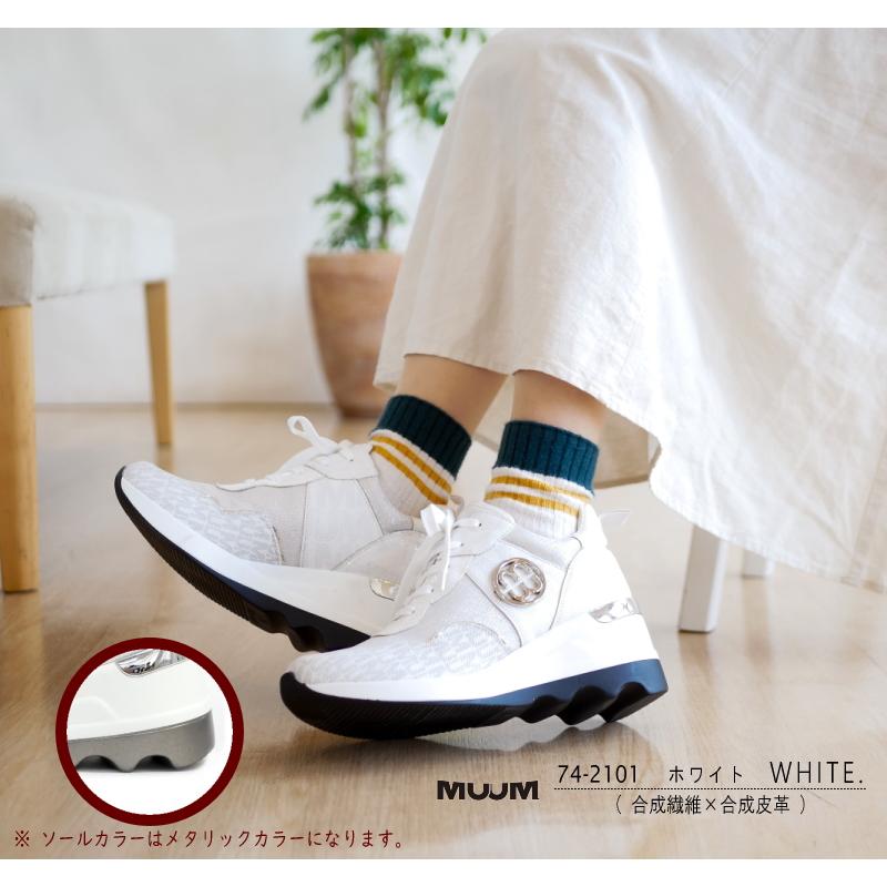MUUM ムーム ミドルカットスニーカー 靴 レディース レース MUUM ムーム ミドルカットスニーカー 靴 レディース レース