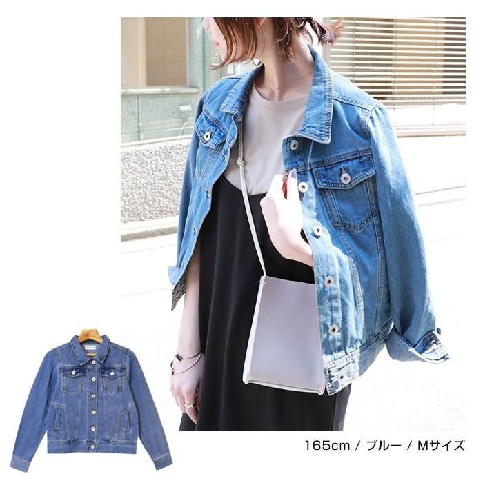 ベーシック デニム ジャケット Gジャン レディース 長袖 ジャスト丈 サックス ブルー 春 夏 秋 冬 送料無料 宅配便a C 11 And Me アンドミー 通販 Yahoo ショッピング