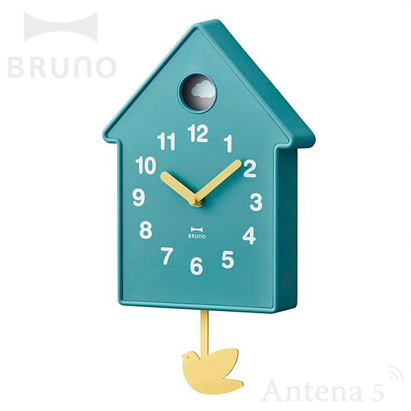 BRUNO バードモビールクロック ブルーノ 壁掛け時計 壁時計 振り子時計 IDEA LABEL イデアレーベル｜antena5｜03