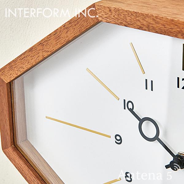 INTERFORM INC. Belmonte 掛時計 INTERFORM（インターフォルム） 掛け時計 Belmonte ベルモンテ 壁