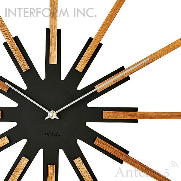 INTERFORM（インターフォルム） 掛け時計 Sirio シリオ クロック 壁