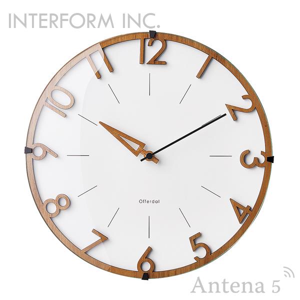 INTERFORM（インターフォルム） 掛け時計 Visse フィッセ クロック