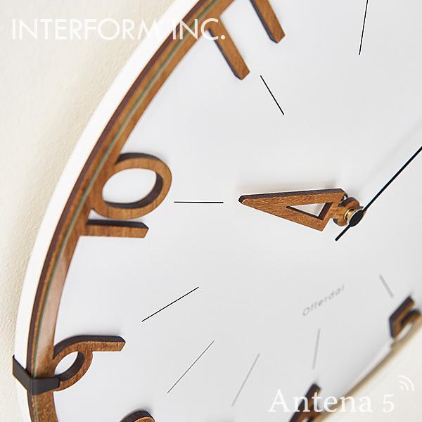 INTERFORM（インターフォルム） 掛け時計 Visse フィッセ クロック