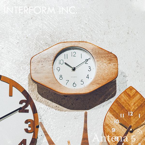 INTERFORM（インターフォルム） 置き時計 Lgota ルゴタ クロック
