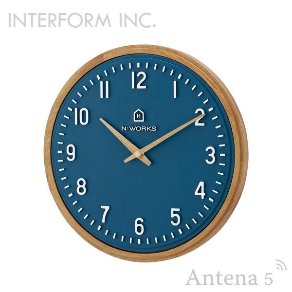 インターフォルム 掛け時計 エコル Ekolu INTERFORM 掛け時計 Ekolu エコル クロック インターフォルム 壁