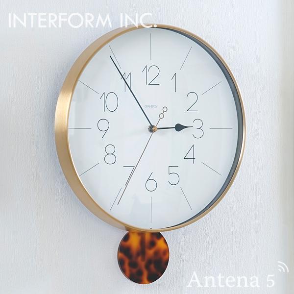 INTERFORM（インターフォルム） 掛け時計 Meloi メロワ クロック