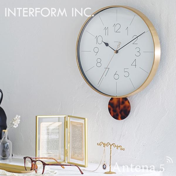 INTERFORM（インターフォルム） 掛け時計 Meloi メロワ クロック