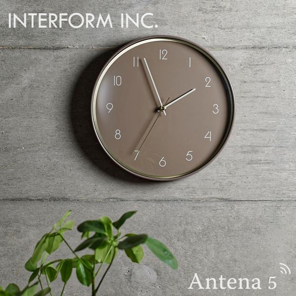 INTERFORM 掛け時計 Ekolu エコル クロック インターフォルム 壁掛時計
