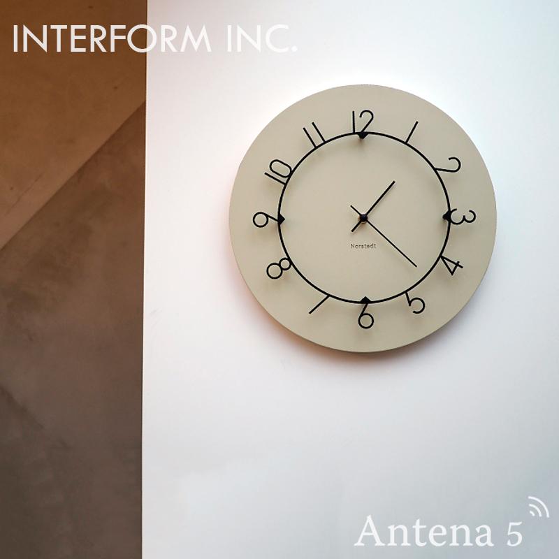 インターフォルム　luu INTERFORM 掛け時計 Luu ルウ クロック インターフォルム 壁