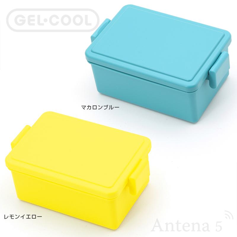 GEL-COOL Square 新Mサイズ 400ml 保冷剤一体型 ランチボックス 0101
