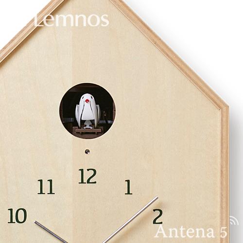 Lemnos Birdhouse Clock カッコー時計 掛け時計 NY16-12 バードハウスクロック タカタレムノス 壁掛け時計 壁時計 鳩時計 ハト時計｜antena5｜02