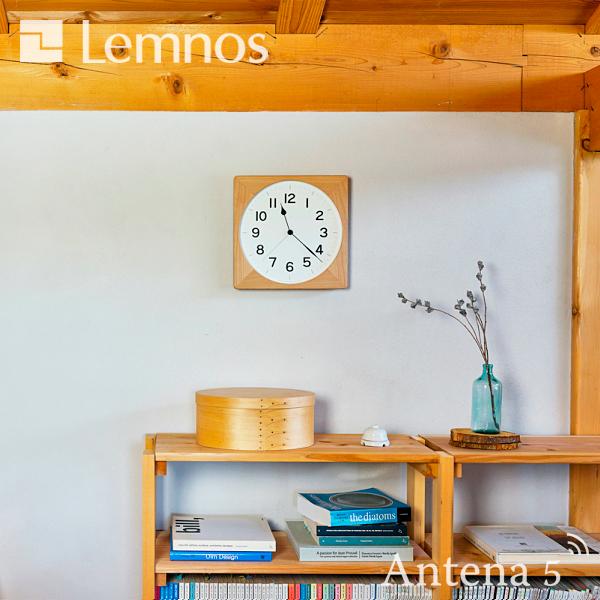 Lemnos ROOT 角型 掛け時計 NY18-07 タカタレムノス 壁掛け時計