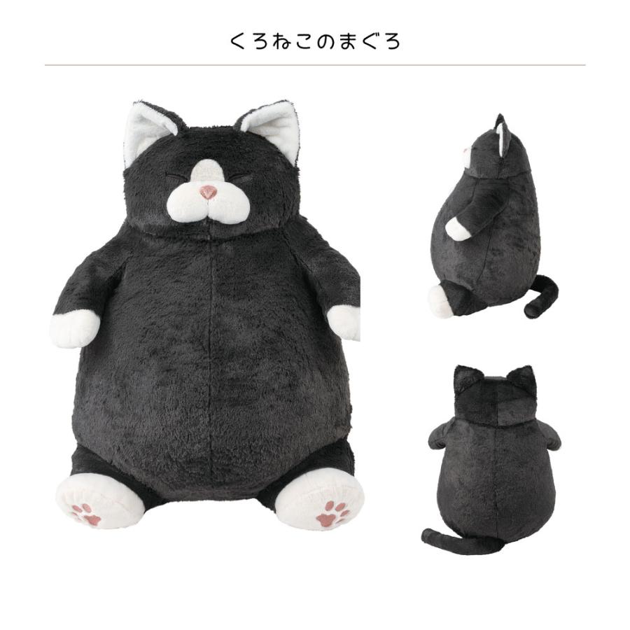 りぶはあと ねこ肯定感 抱きまくらBIGサイズ 猫動物かわいいもちもちぽっちゃりぬいぐるみクッション枕ふわふわ推し眠り睡眠添い寝ギフトプレゼント◇母の日_3