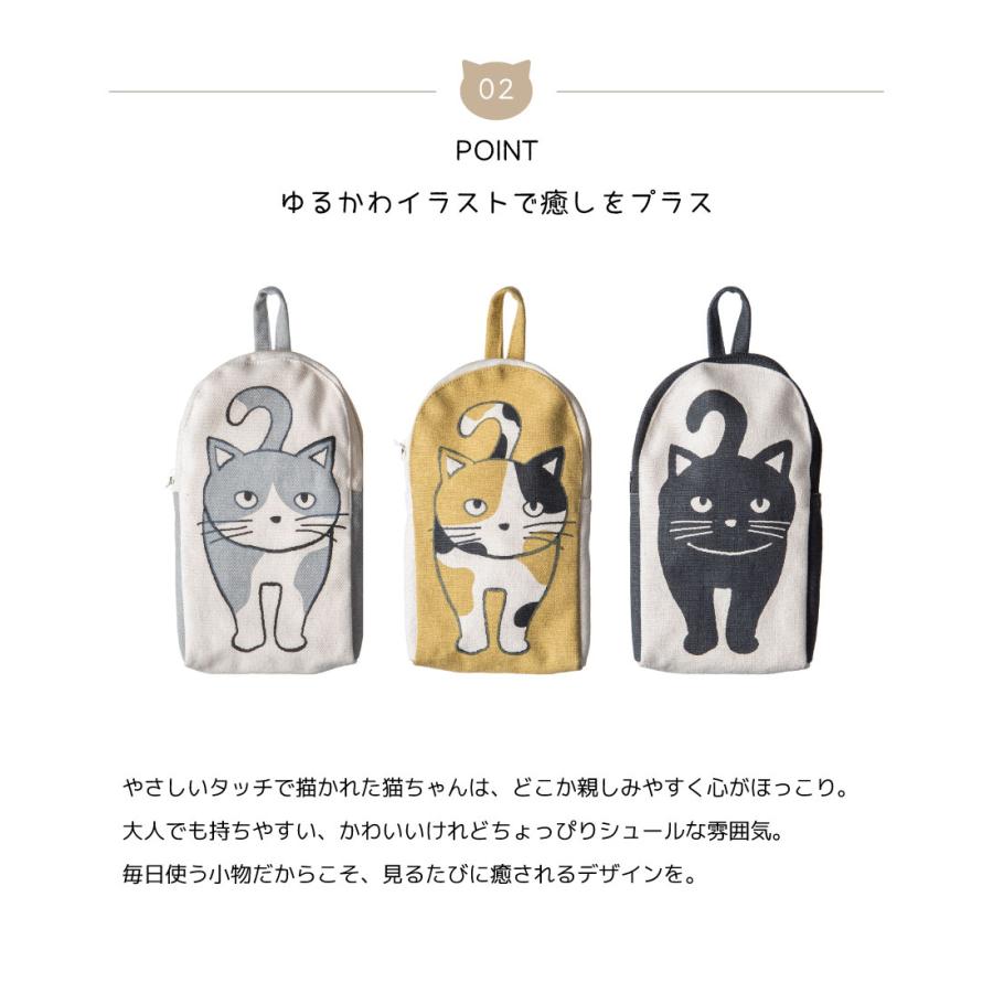 AND PACKABLE アンドパッカブル ニャンタマ ポーチ ねこネコ猫もち
