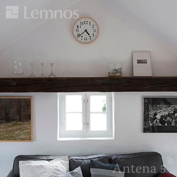 Lemnos（レムノス） Lemnos RIKI CLOCK Lサイズ 掛け時計 WR-0312L/WR