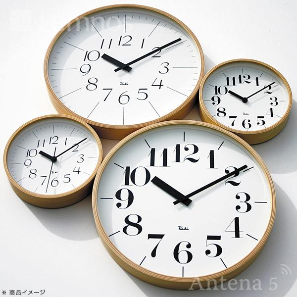 Lemnos（レムノス） Lemnos RIKI CLOCK Sサイズ 掛け時計 WR-0312S/WR