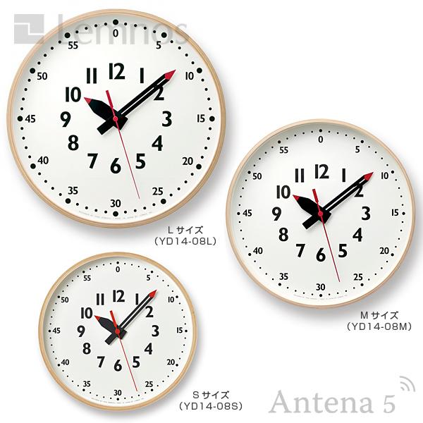 Lemnos（レムノス） Lemnos fun pun clock Mサイズ 掛け時計 YD14-08M