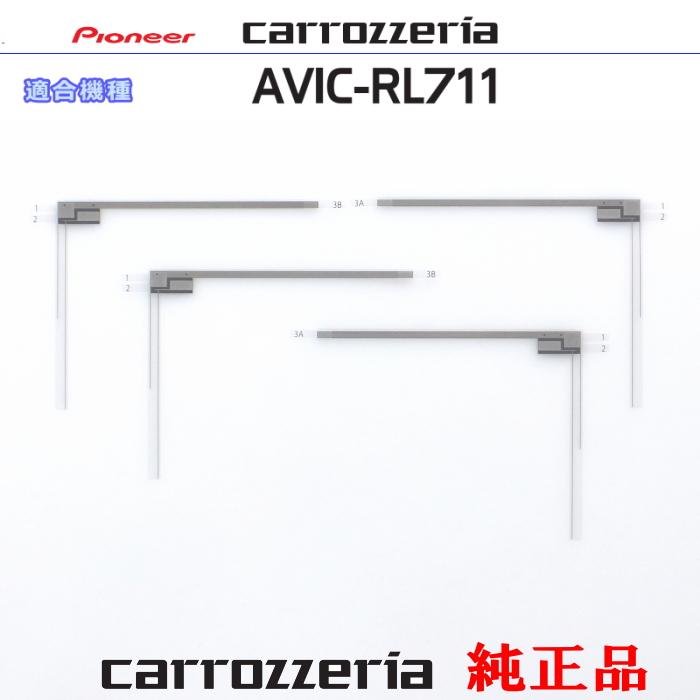 カロッツェリア carrozzria 純正品 AVIC-RL711 地デジ TV フィルム 