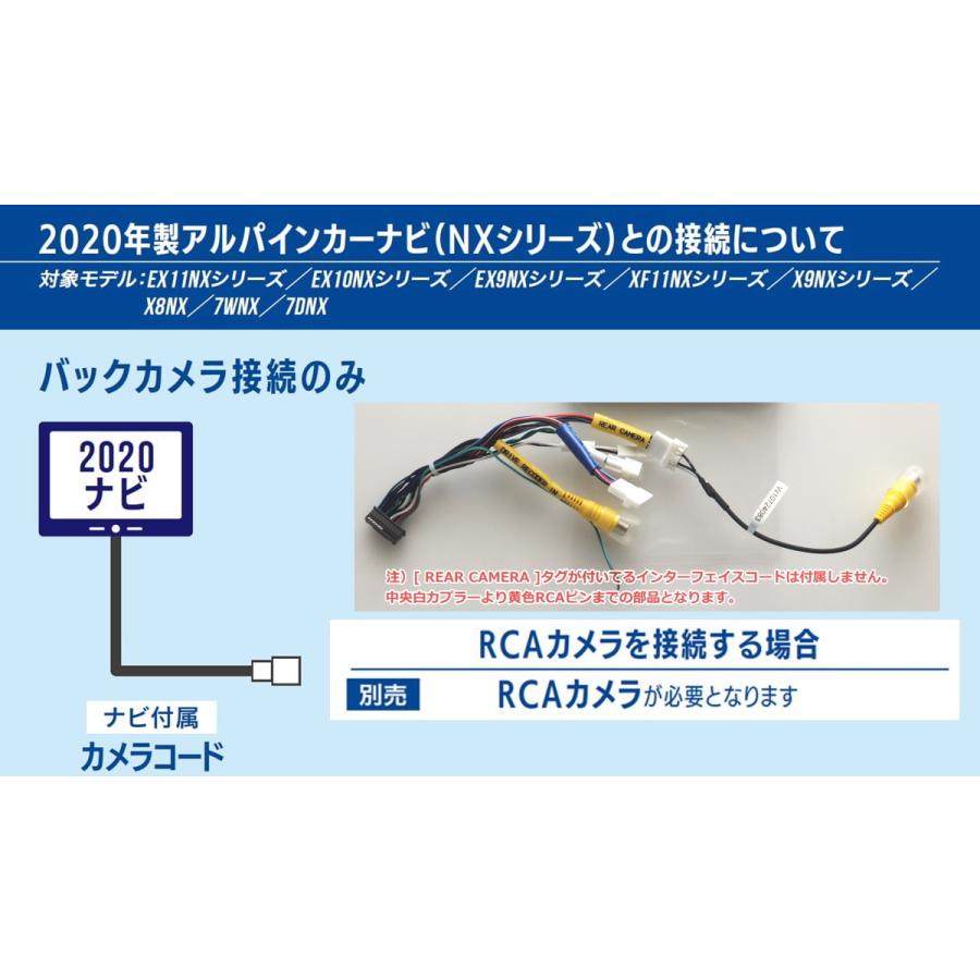 ALPINE（アルパイン） オプション純正部品 X9NX X9NXL バックビュー