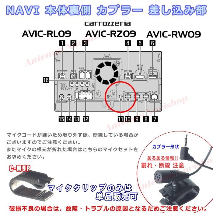 カロッツェリア AVIC-RZ09 【公式通販】