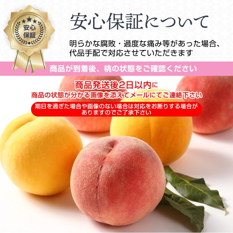 山形県産 品種おまかせ 桃 2kg 5〜10個 訳あり品 産地直送 果物