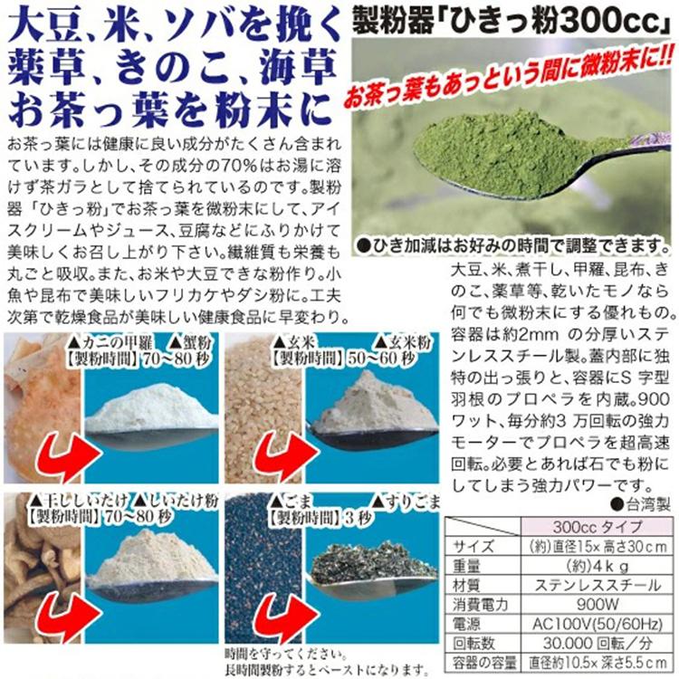 製粉機 ひきっ粉 1000cc T-626 専用替刃 1組(上刃、下刃各1枚
