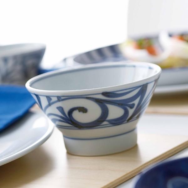 砥部焼 呉須唐草紋ペア飯碗 : アンティナYahoo!ショッピング店 - 通販