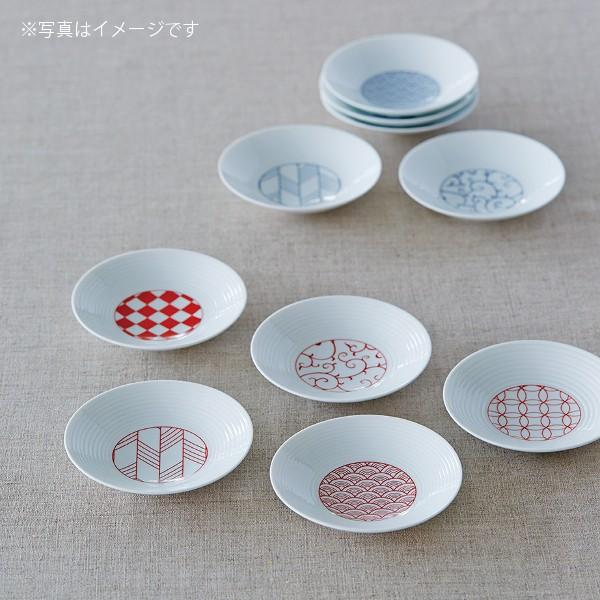 永峰製磁 波佐見焼 小皿五枚セット（赤） : アンティナYahoo