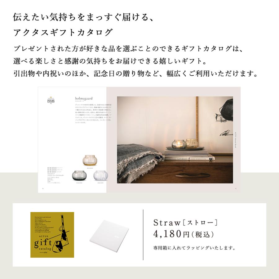 カタログギフト 入進学内祝い お返し お祝い アクタス ACTUS Straw