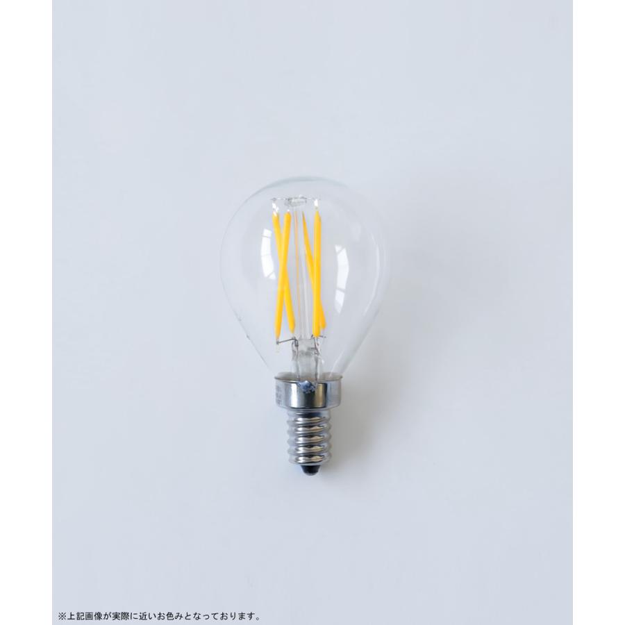 LED 電球 E12 4W LED電球 調光 フィラメント 照明 ライト ボール型 おしゃれ プレゼント｜antiqcafe｜02