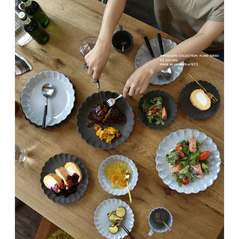 中皿 23cm プレート おしゃれ 北欧 日本製 平皿 丸皿 洋食器 食器 キッチン 2m Antiqcafe 通販 Yahoo ショッピング