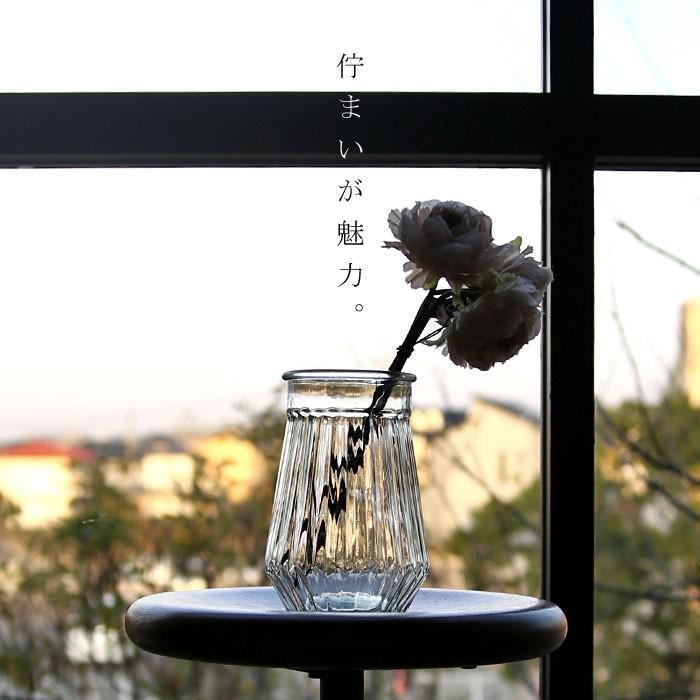 フラワーベース ガラス 花瓶 インテリア おしゃれ 透明 室内 レトロ シンプル :POS-00042:antiqcafe - 通販 -  Yahoo!ショッピング